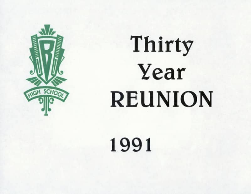 Thirty Year Reunion - 1991 — photo 1