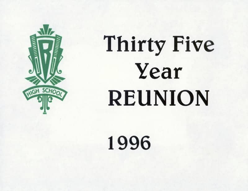 Thirty Five Year Reunion - 1996 — photo 1
